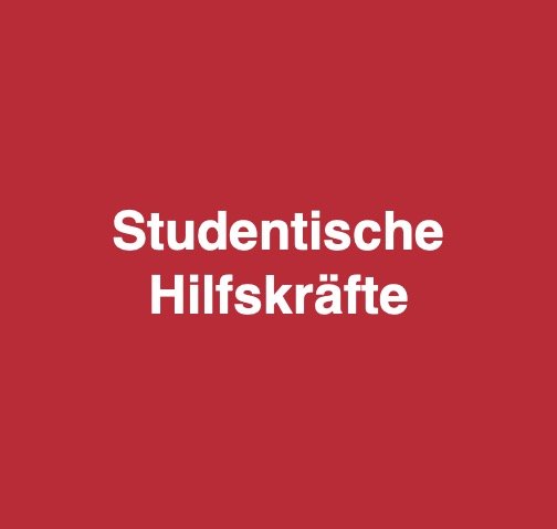 Studentische Hilfskräfte